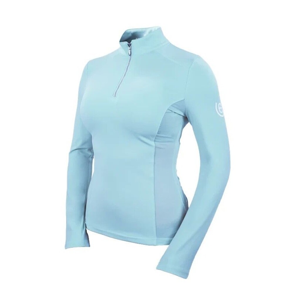 Equestrian Stockholm Vision Top Ice Blue Women Riding Shirt XS Performance